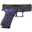 Glock 43X Custom 9mm 3.4in Barrel 10rd Purple