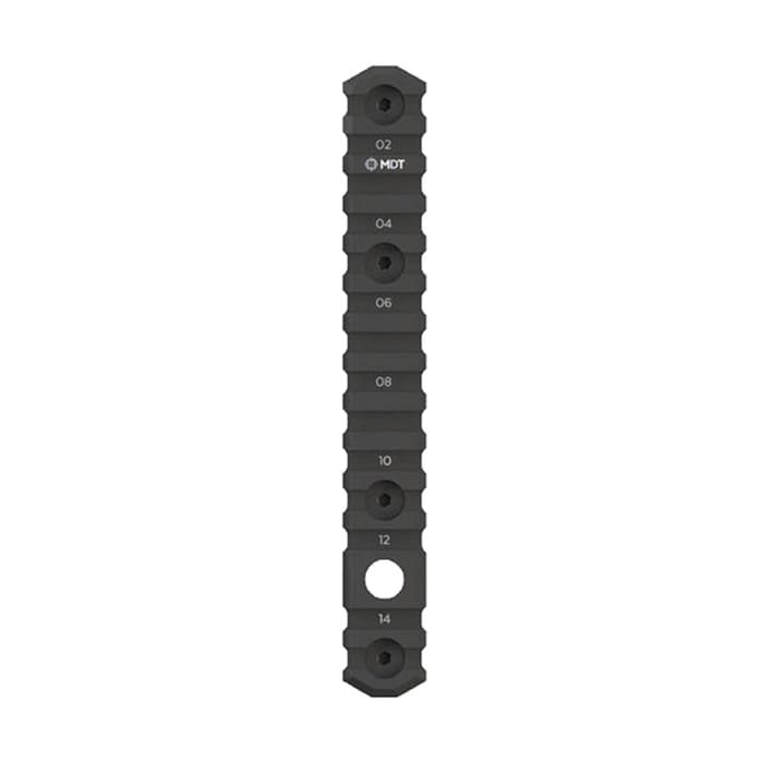 MDT 6.5 M-LOK Picatinny Rail with Flush Cup Sling Mount Matte