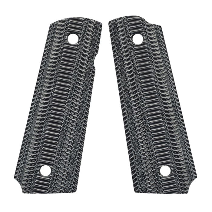 VZ Grips 1911 Government Alien G-10 Black Gray Ambidextrous Safety