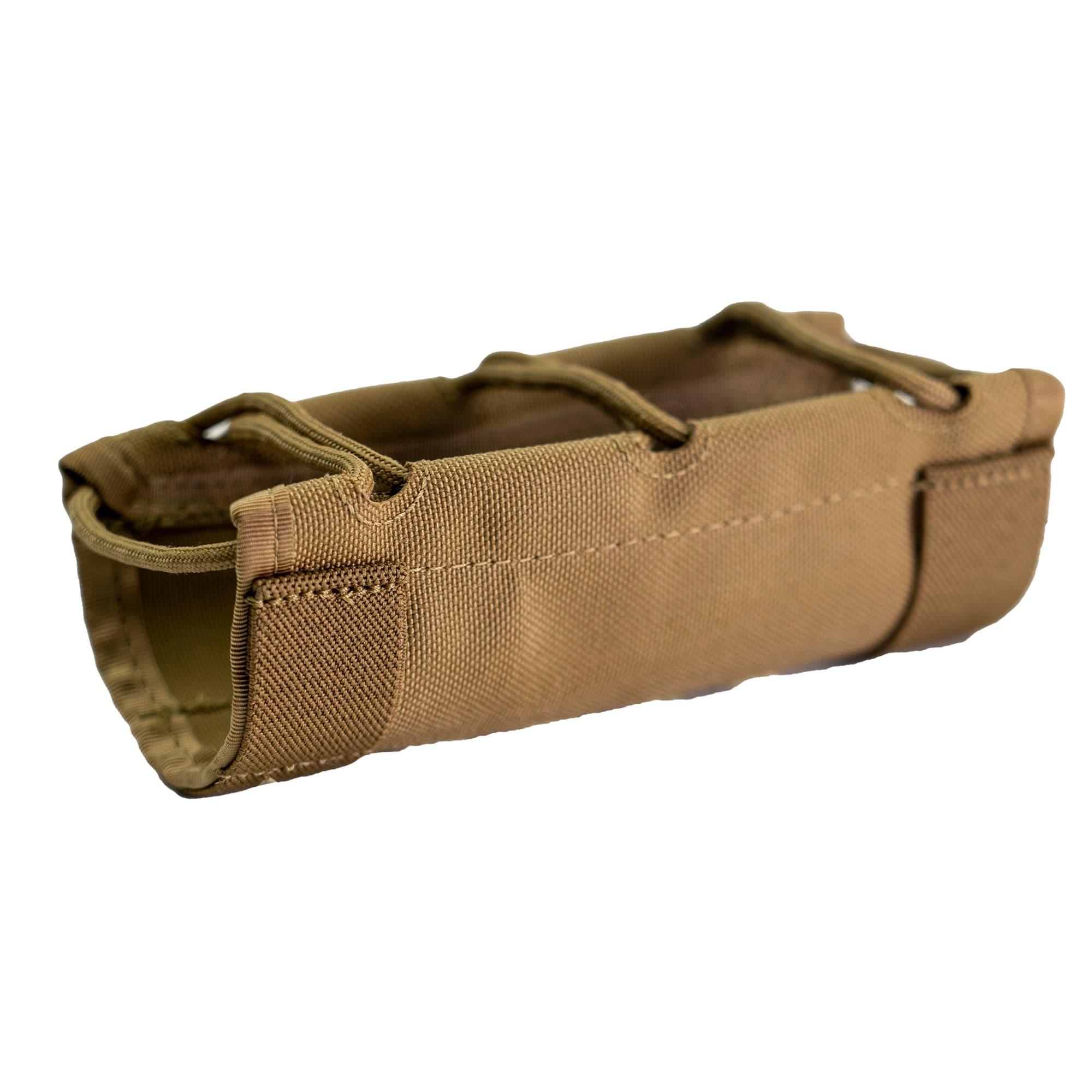 GrovTec Rail Wrap 6in Rail Cover Coyote Brown for Long Guns