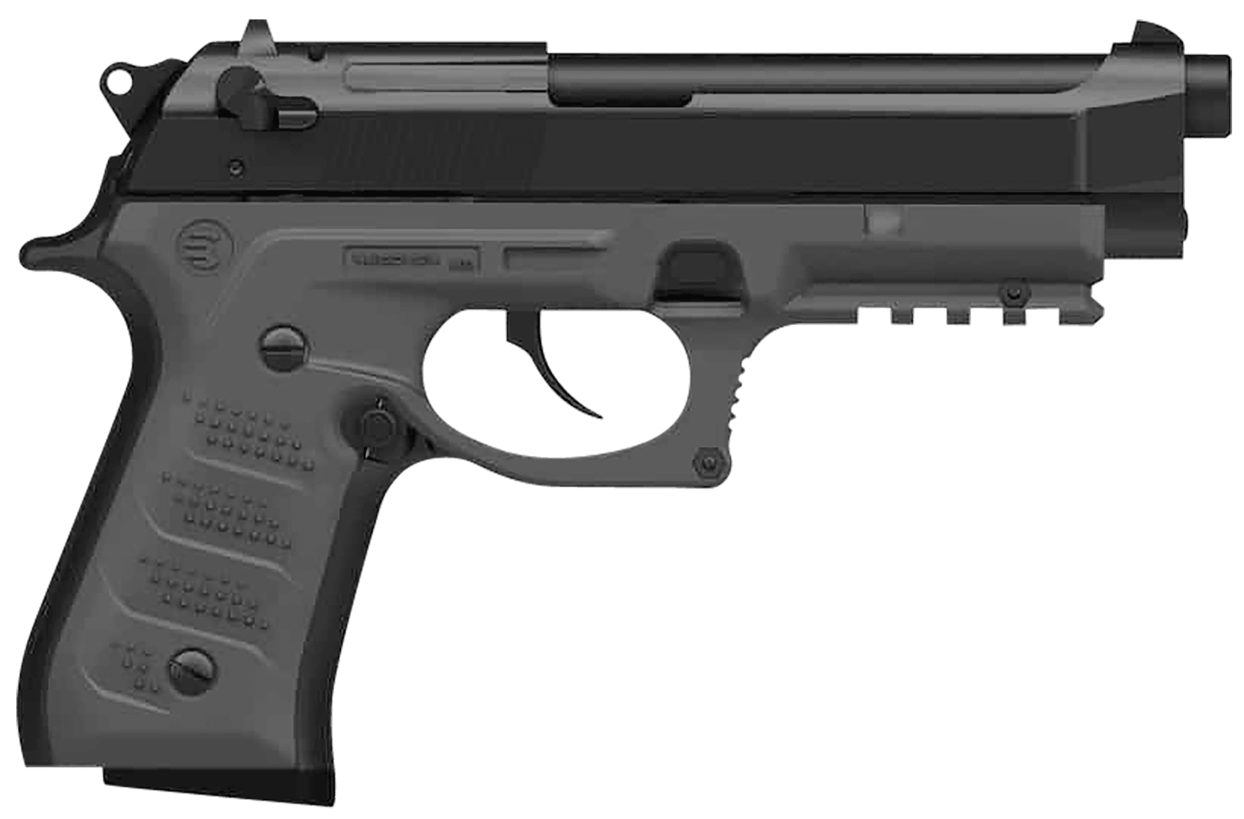 Recover Tactical Bc204 Grip Rail System Gray Polymer for Beretta 92 M9