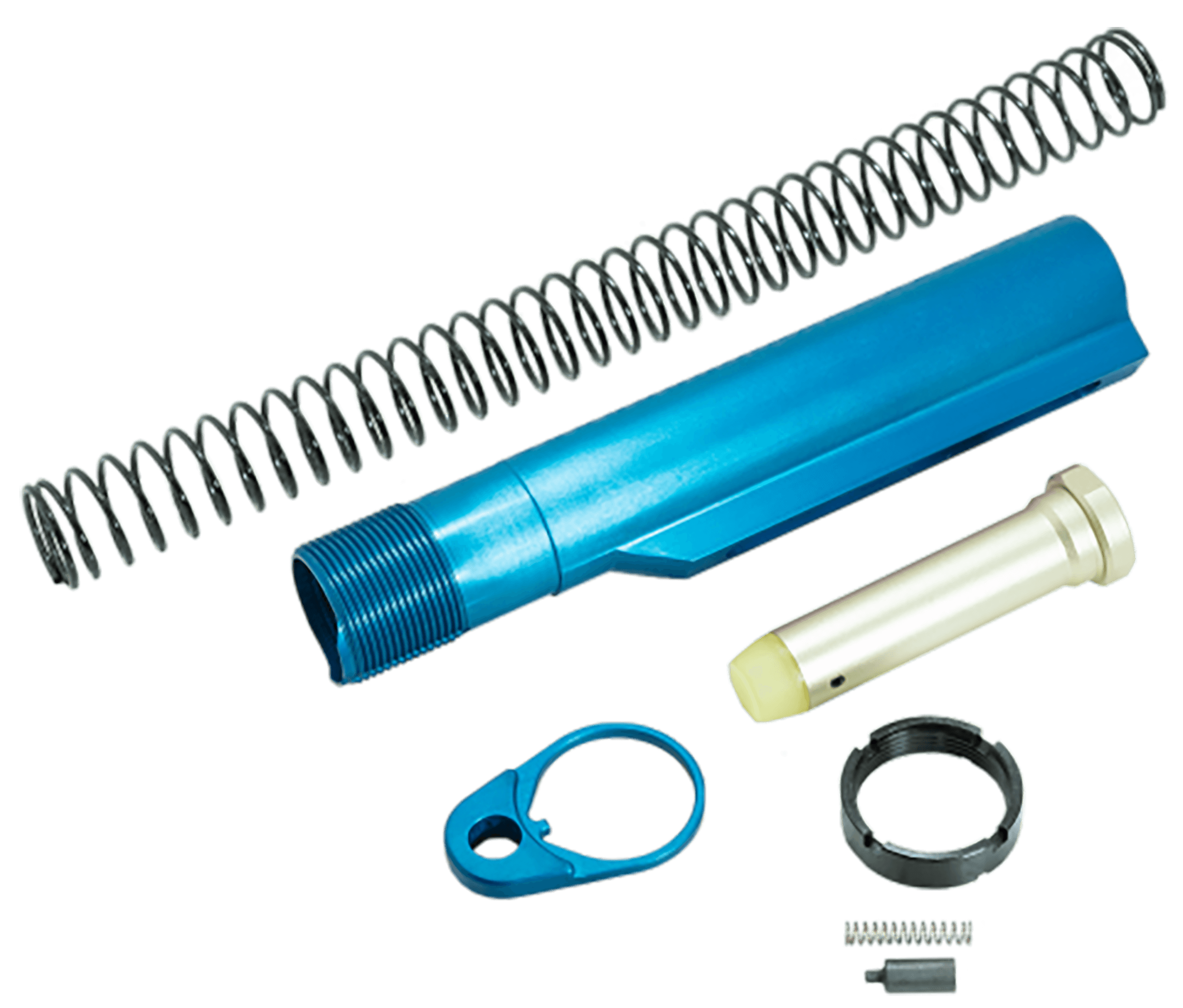 Timber Creek Outdoors Arbtkb Buffer Tube Kit Blue Anodized for Ar-15