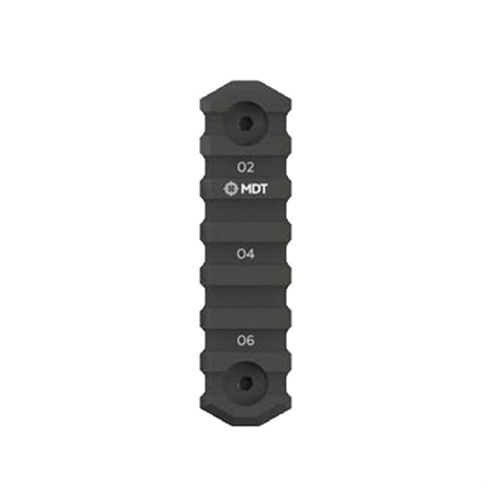 Mdt M-LOK Picatinny Rail 3.15 in Aluminum Matte Finish
