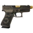 Glock 43X Custom, 9mm, 3.4in. Barrel, 10rd - Gold (PX4350201 MODREVGB)