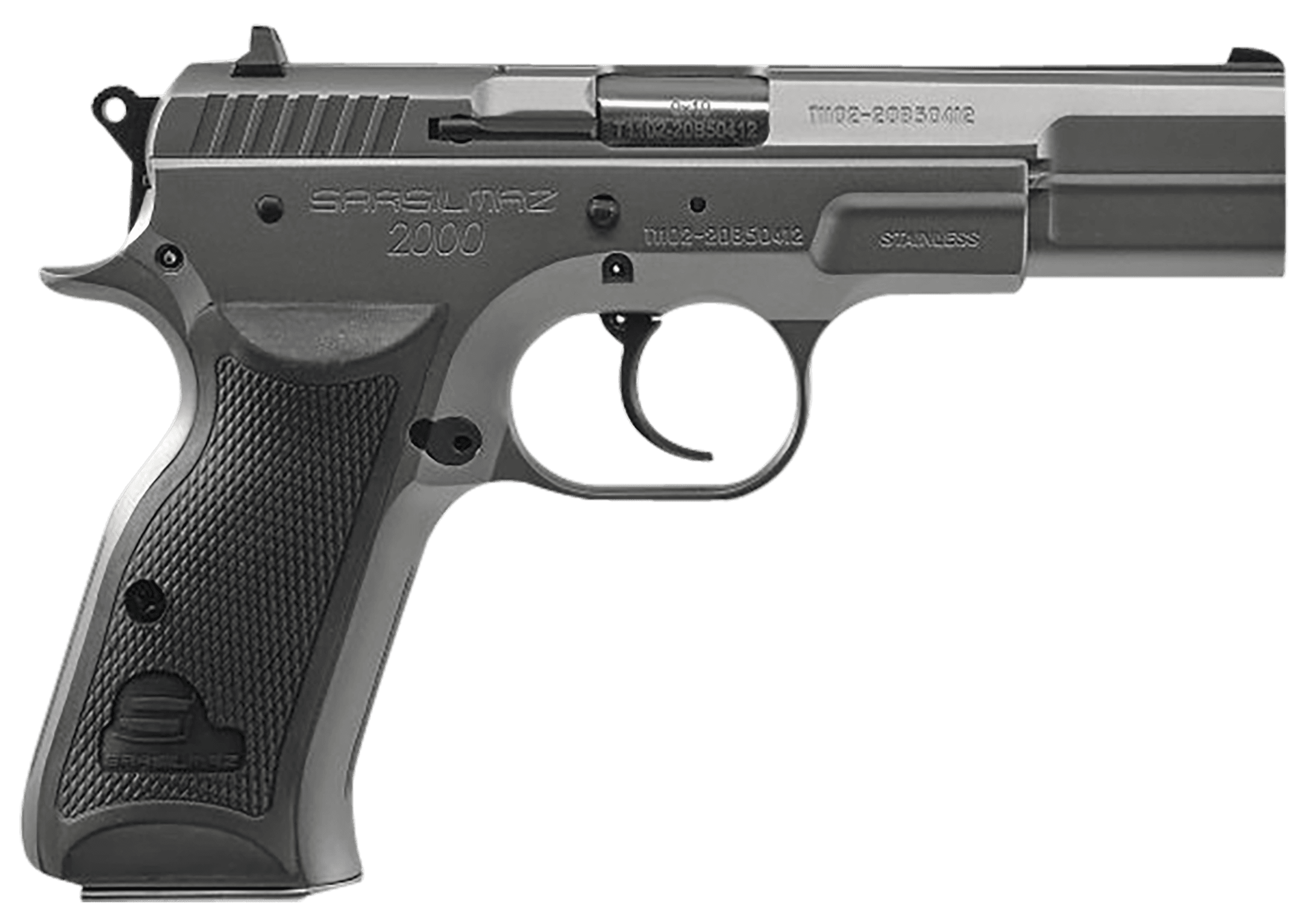 SAR USA 2000 Pistol 9mm 4.5 in. Stainless 17 rd.