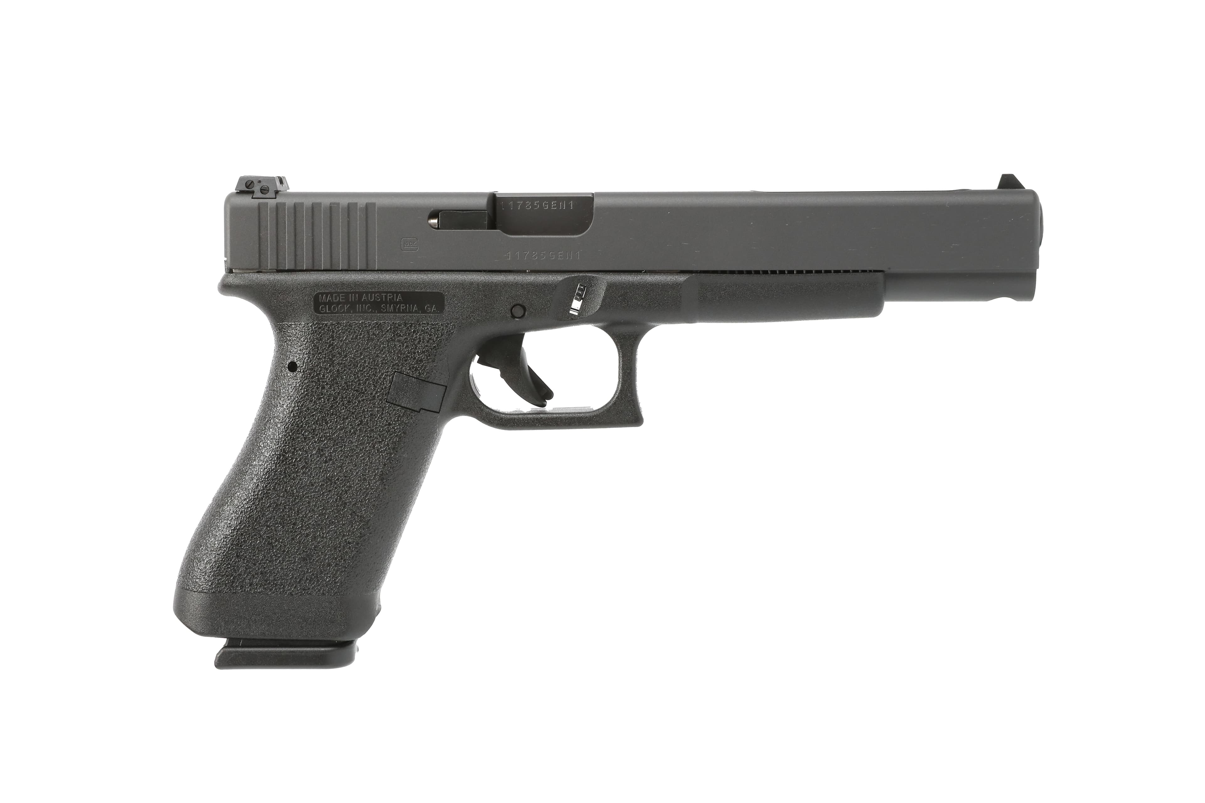 Glock 17L Gen 1 9mm Luger 6in Barrel 17rd Black Finish