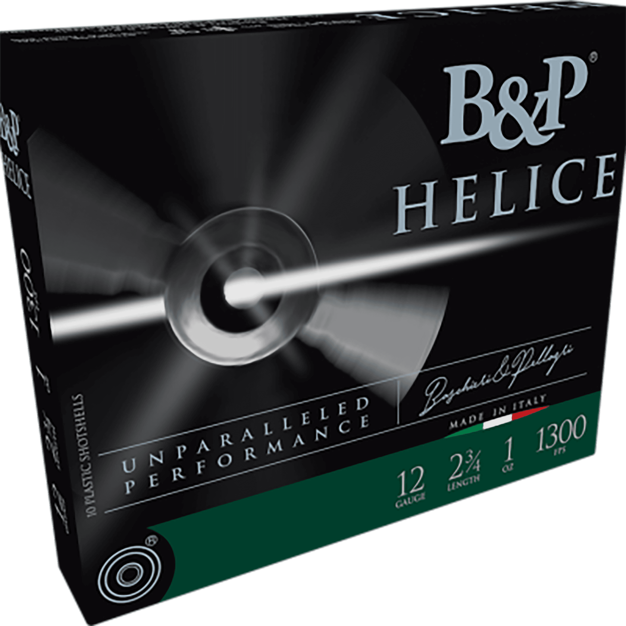 B&p Ammunition 12B1FE75 Helice Electro 12Gauge 2.75" 1oz 8Shot 10 Rounds