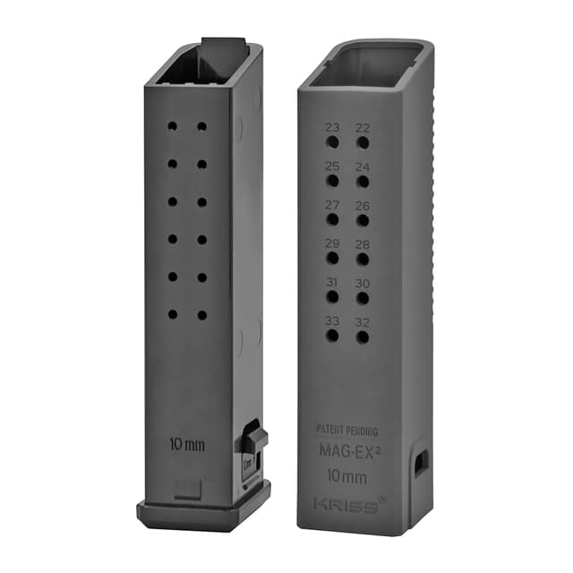 Kriss MagEx2 Kit for Glock 20 10mm 18 Round Magazine Extension 3 Pack