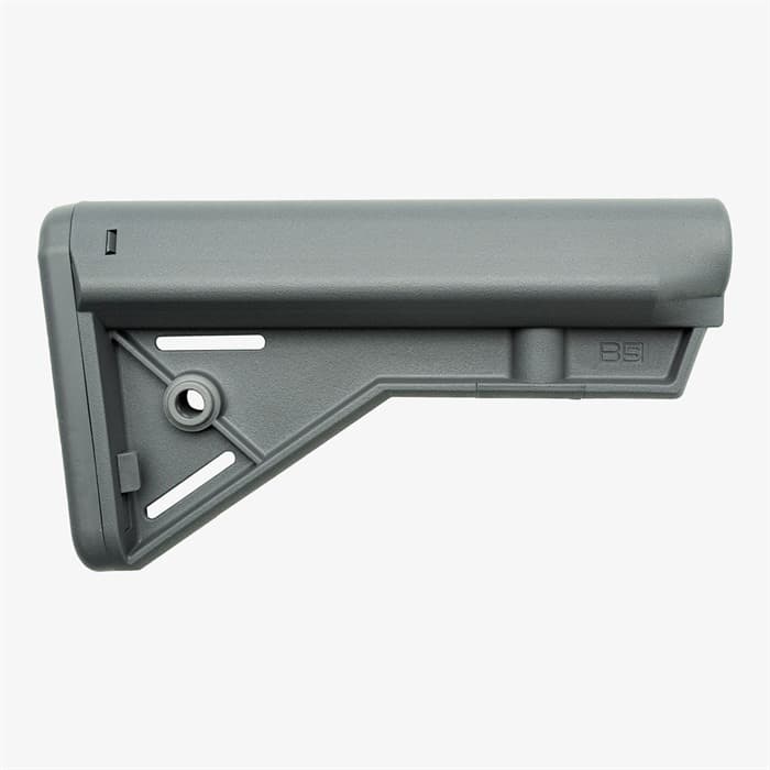 B5 Systems AR-15 Bravo Stock Mil-Spec Fixed Gray Polymer