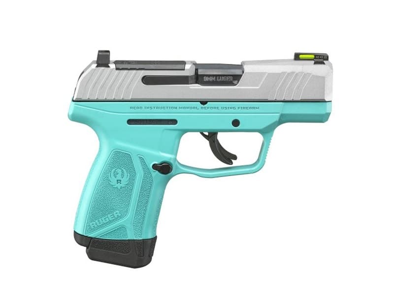 Ruger Max-9 9mm 3.2in 10rd Robin's Egg Blue
