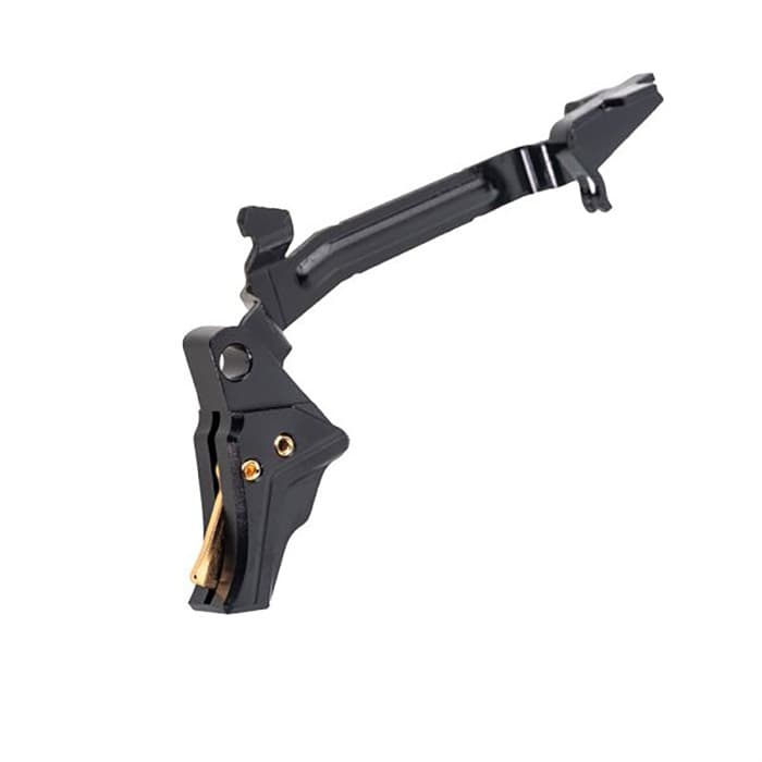 Tyrant Designs ITTS Trigger Glock Gen 3 4 with Safety Shoe Bar Gold Screw