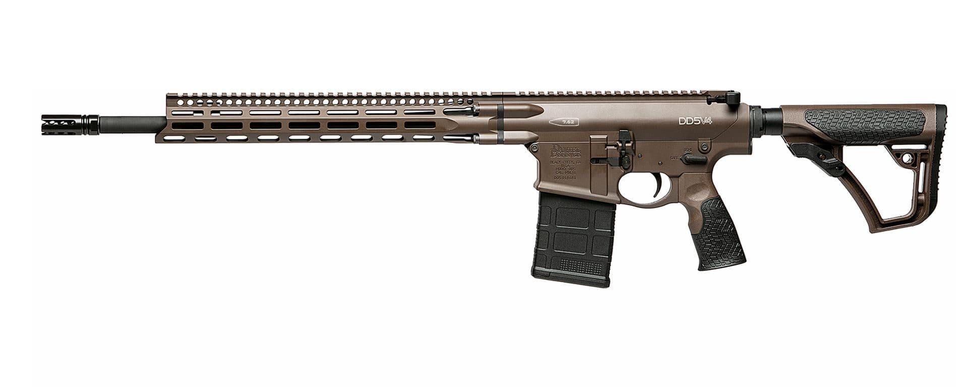 Daniel Defense DD5 V4 308 Winchester 18in 20rd M-LOK Gray Finish