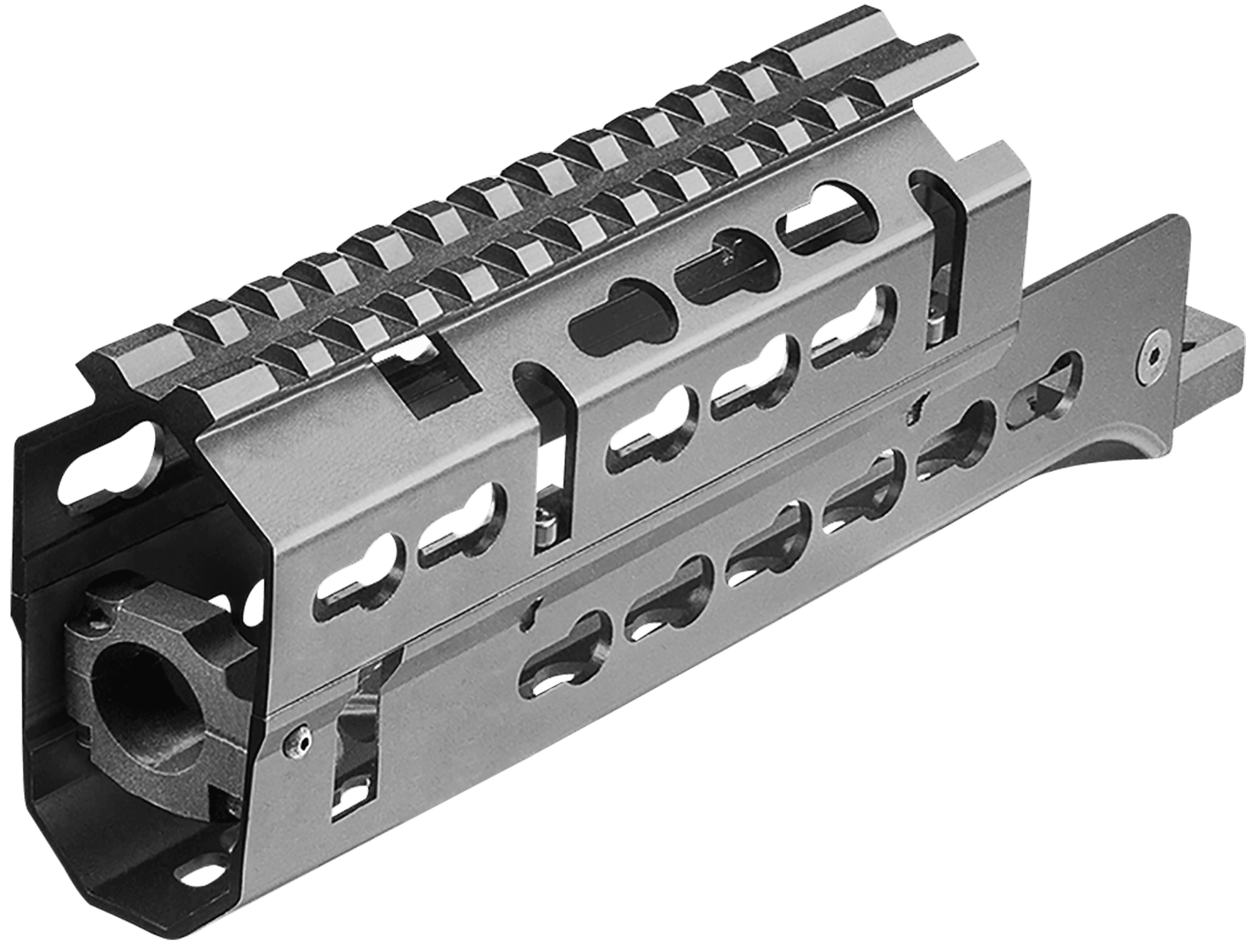 Aim Sports MMAK02 Russian Handguard Short Dropin MLOK 2Piece 6061T6 Anodized AK47