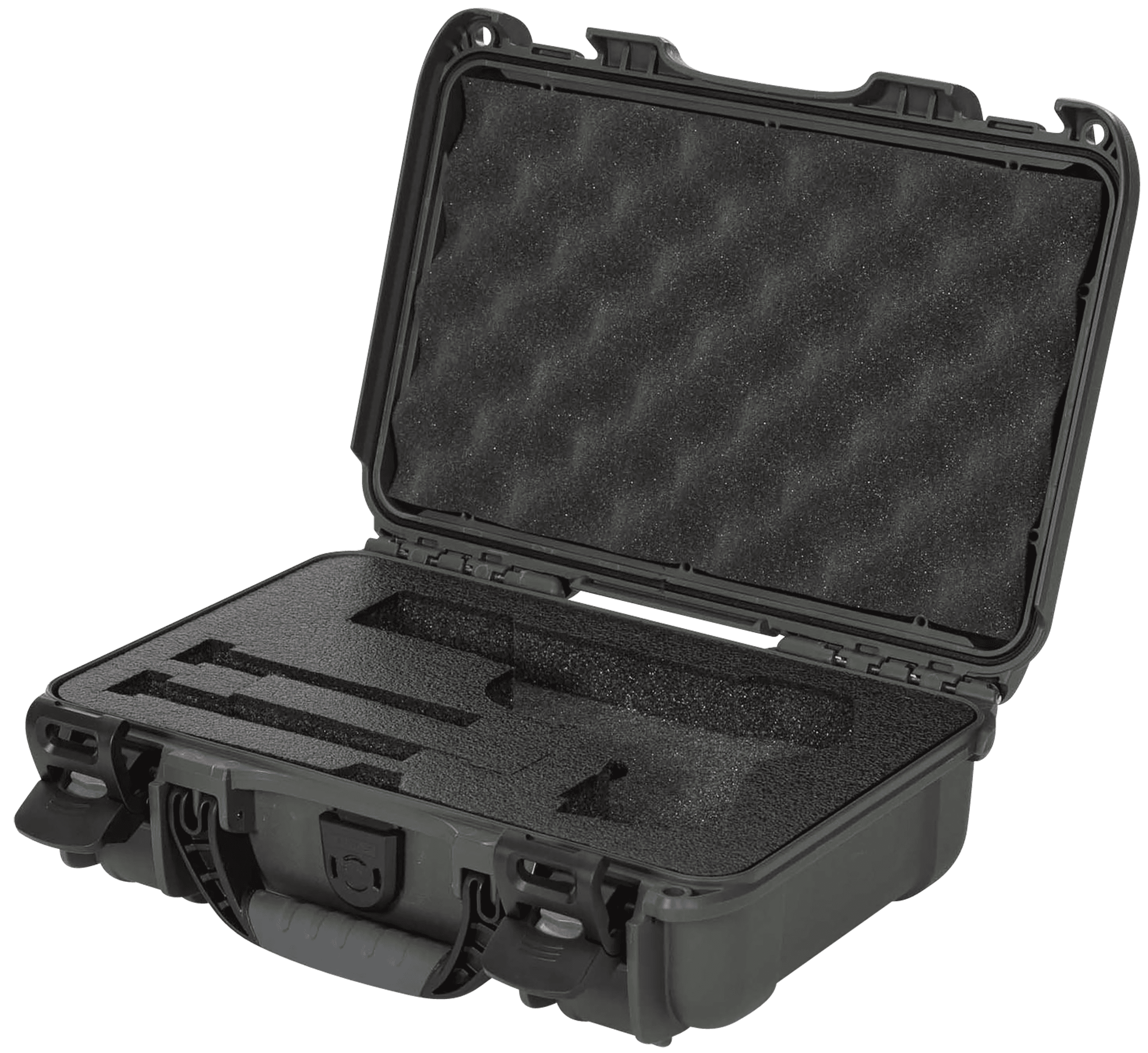 Nanuk 909CLASG6 909 Classic Gun Case Waterproof & Airline Approved Olive Polyethylene w/ Closed-Cell Foam 11.44" L x 7" W x 3.68" H Interior Dimensions