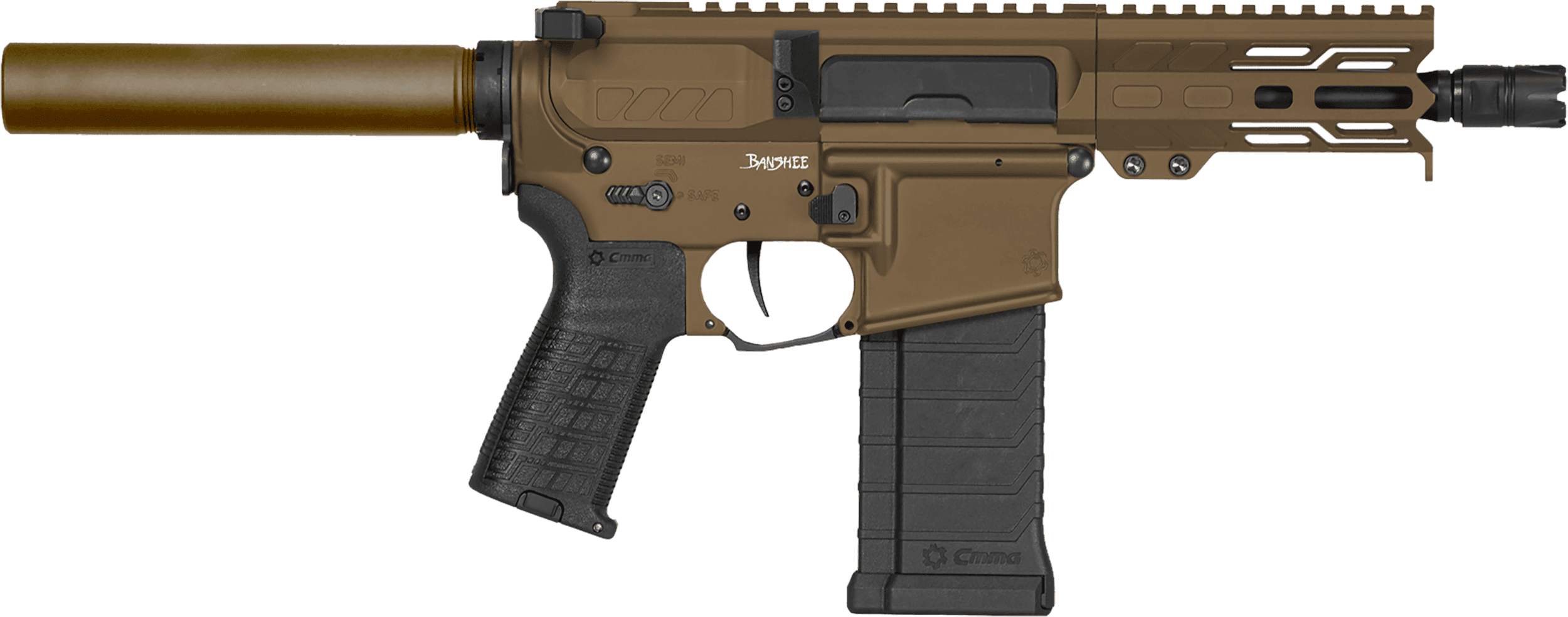 CMMG Banshee MK4 5.7x28mm 5" 32+1 Midnight Bronze