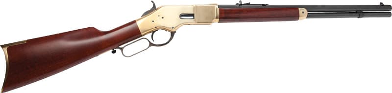 Cimarron Firearms 1866 Yellowboy 38-40 Winchester 24 inch 12 rounds Blued Barrel Walnut Yellow Stock