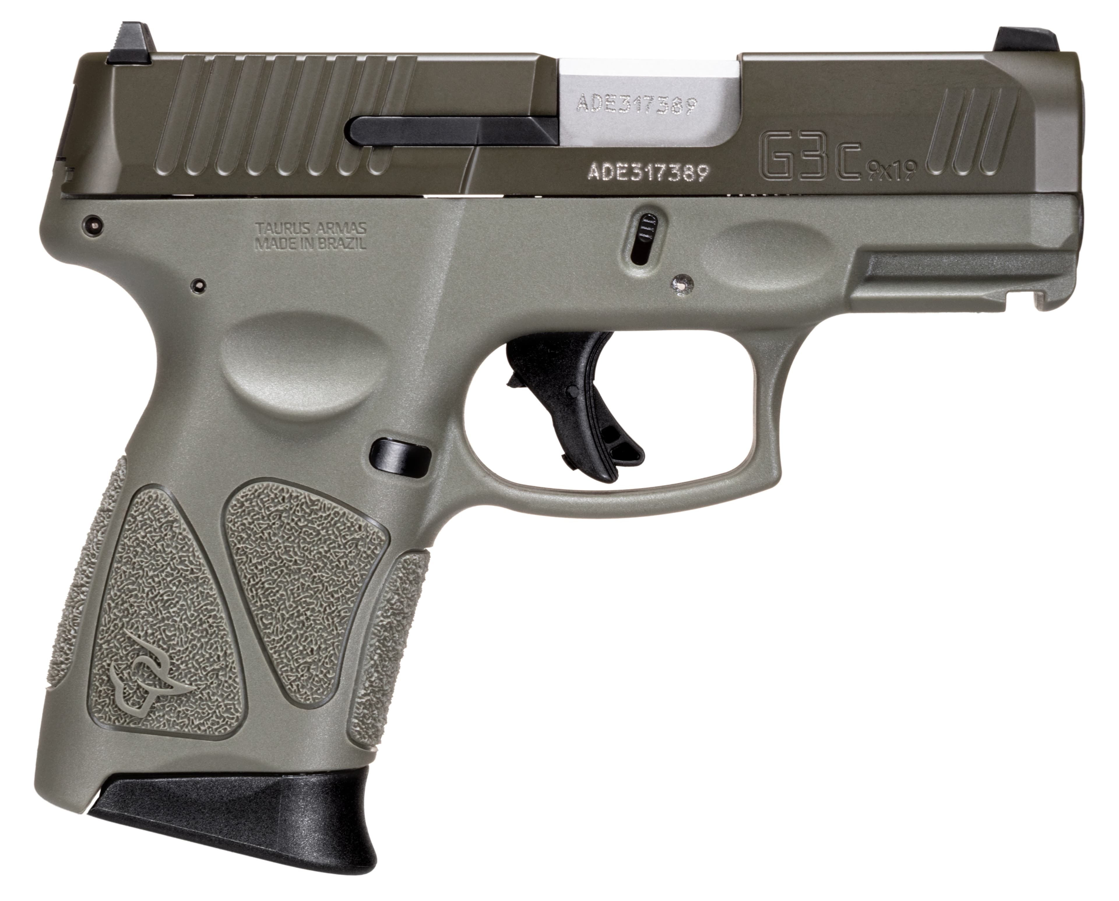 Taurus G3C 9mm 3.2in 12rd OD Green Semi Auto Pistol