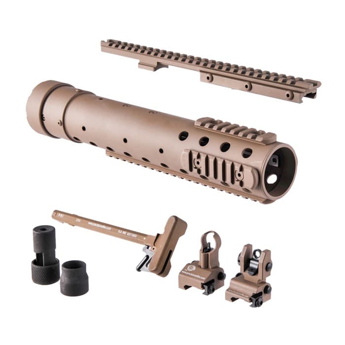 Precision Reflex Mk 12 Gen III Diy Kit Pri Rear Sight Recce Rail Fde