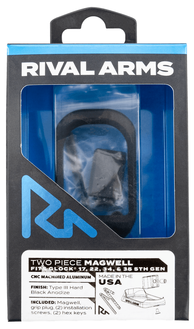 Rival Arms RARA70G121A Two Piece Magwell Gen5 Glock 17 22 34 35