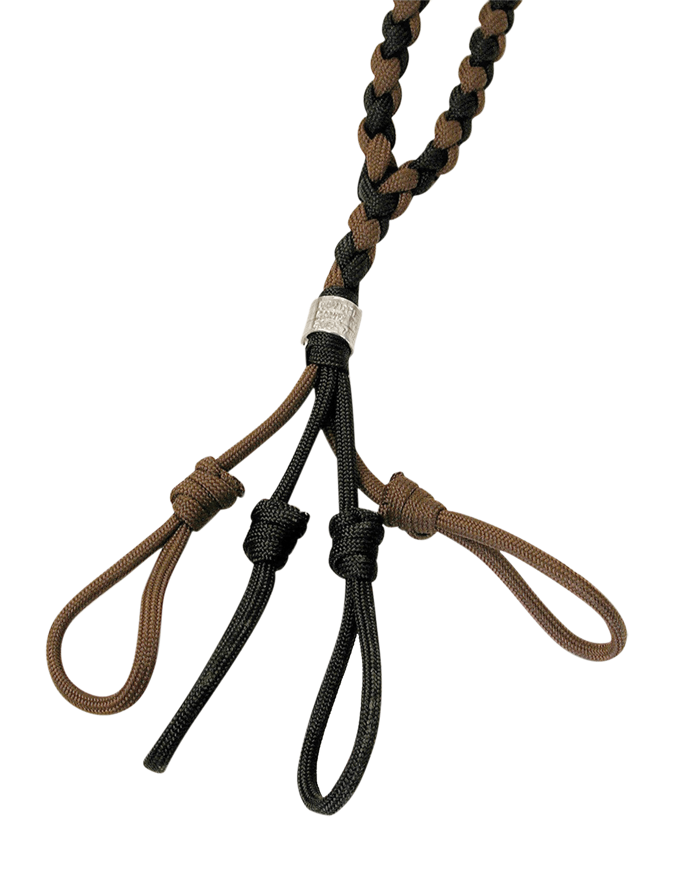 Haydel's Game Calls DL98 Deluxe  4 Call Lanyard, Camo Paracord