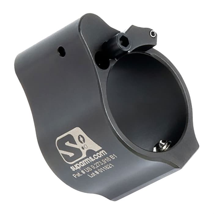 Superlative Arms Ar-15 Solid Adjustable Gas Block .875 Stainless Steel