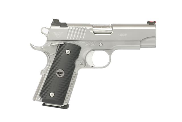 Wilson Combat ACP Compact 9mm 4 Inch 10 Round Stainless Steel Ambidextrous Safety