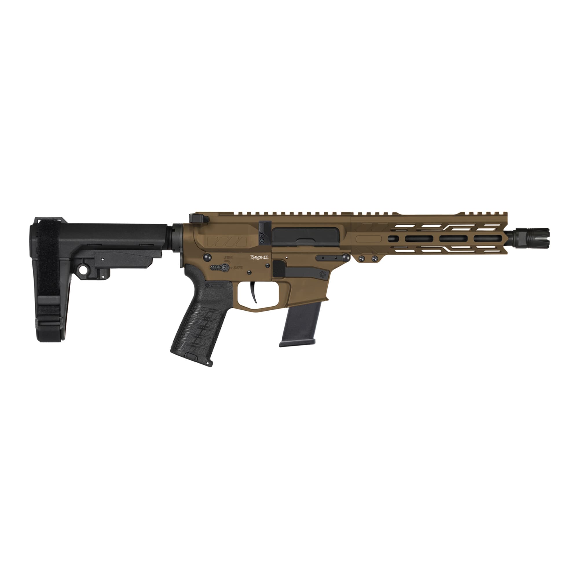 CMMG Pistol Banshee MK10 10mm 8 Inch 30 Rounds Bronze Finish