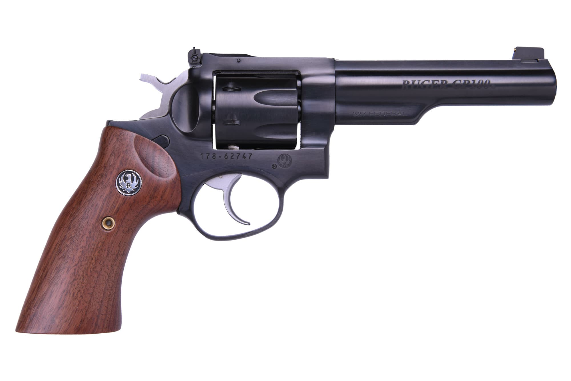 Ruger GP100 327 Federal Magnum 5 Inch 7 Round Blued