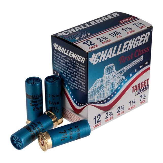 12 GAUGE 2-3/4'' 1-1/8 OZ #7.5 SHOT 250/CASE (CTA12L75)