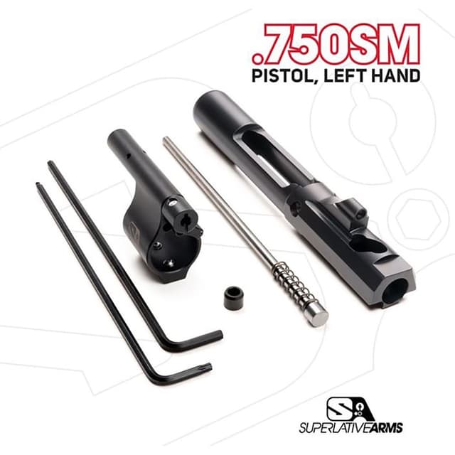 Superlative Arms AR-15 Adjustable Piston System Pistol Length Gas Block