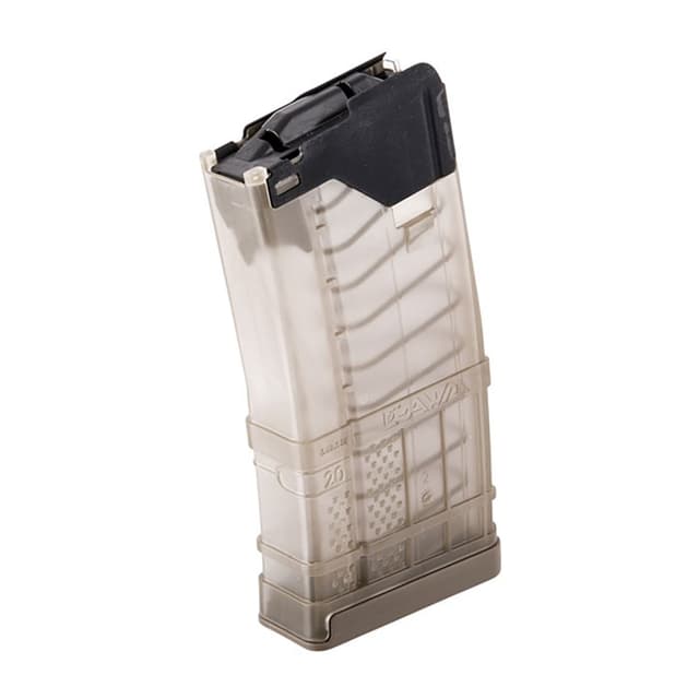 Lancer Systems L5AWM GEN2 5.56x45 NATO 20-Round Magazine Translucent Dark Earth