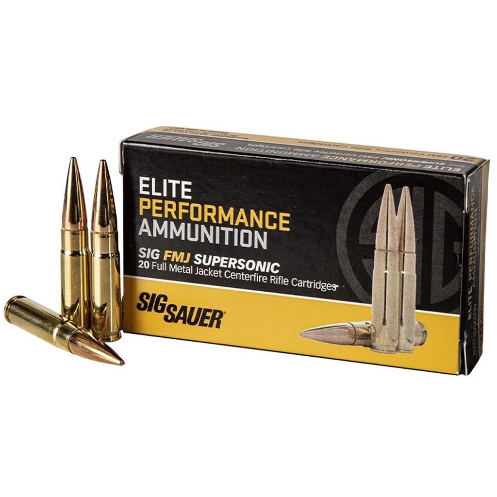 Sig Sauer, Short Barreled, 300 Aac Blackout, Controlled Expansion Tip, 205 Grain, 20 Rounds