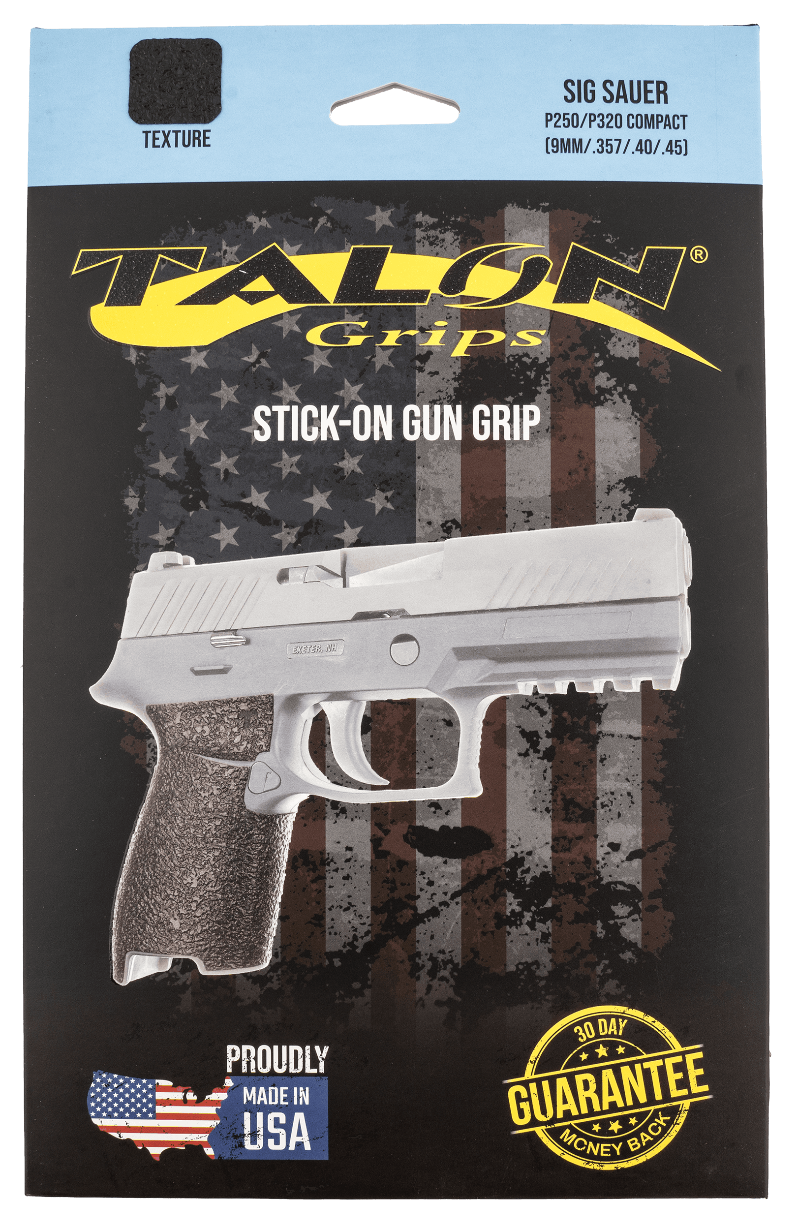 Talon Grips Ev07r Adhesive Grip Textured Rubber for Compact Sig P250 P320