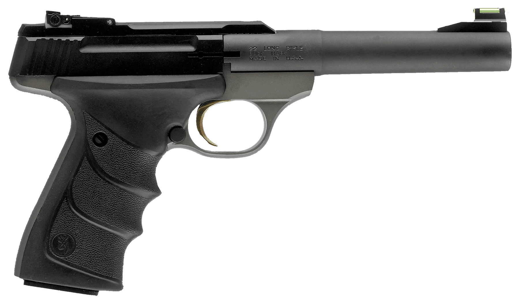 Browning Buck Mark Practical .22 Lr 5.5 inch 10 Rounds Matte Gray and Black