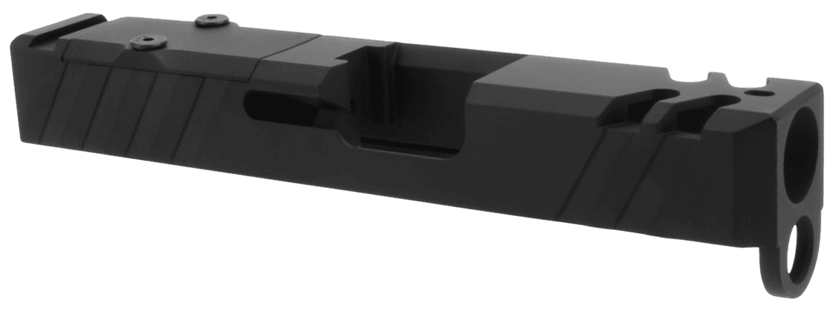 TacFire Replacement Slide Glock 26 Gen3 9mm Graphite Black Cerakote Optics Cut