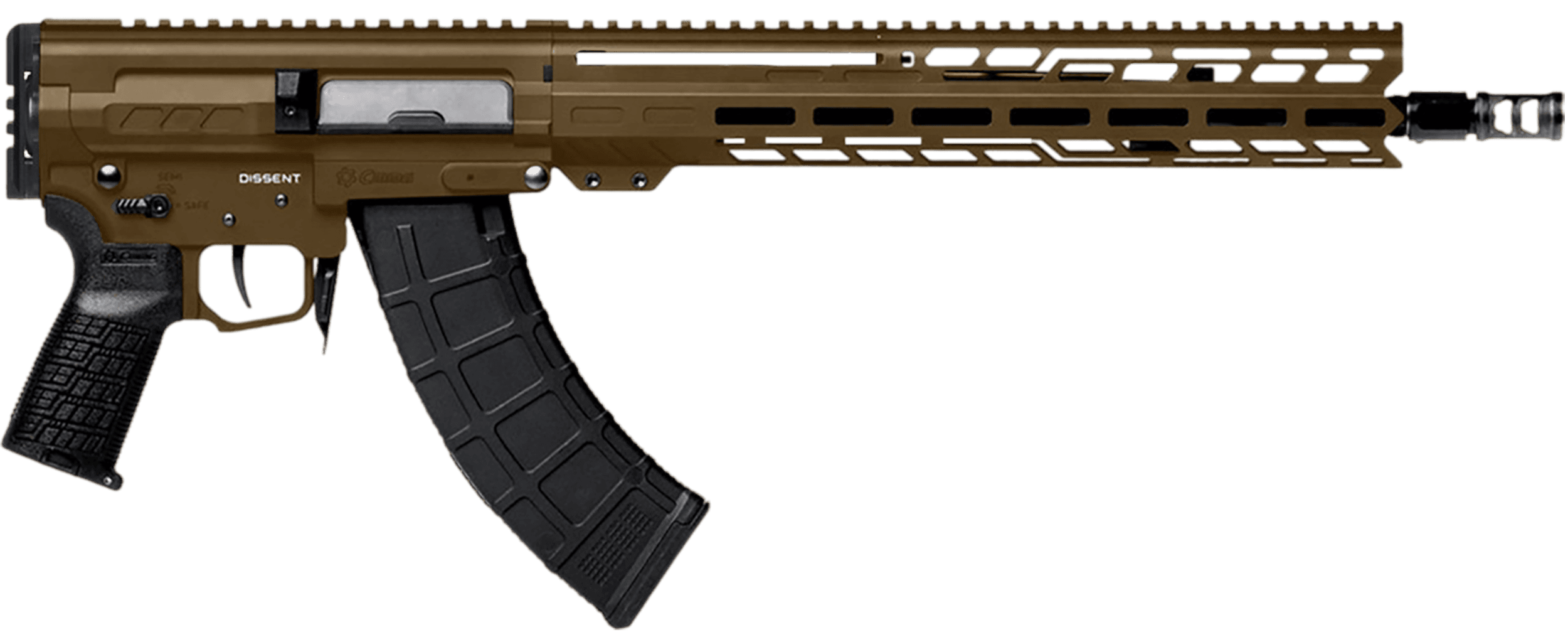 CMMG Dissent MK47 7.62x39mm 14.3 Inch Barrel 30 Rounds MBRZ