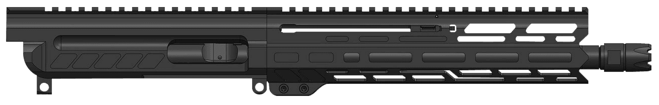 CMMG Dissent 9mm Luger 10.50" Left Side Charging Handle 9.60" M-LOK Handguard