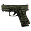 Glock 43X Mos 9mm Luger 3.4in Barrel 10rd Silver