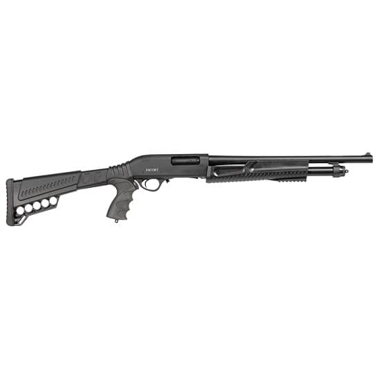Escort Shotguns Slugger Tactical 12GA, 18in. Barrel, 5rd - Black (HEST12180001)