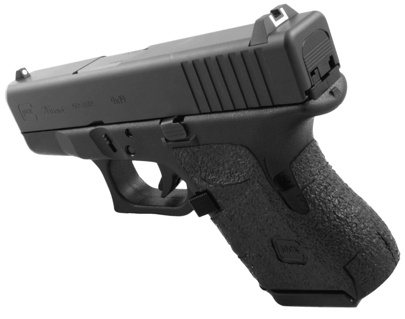 Talon Grips 116R Adhesive Grip Textured Rubber for Glock 26/27/28/33/39 Gen4