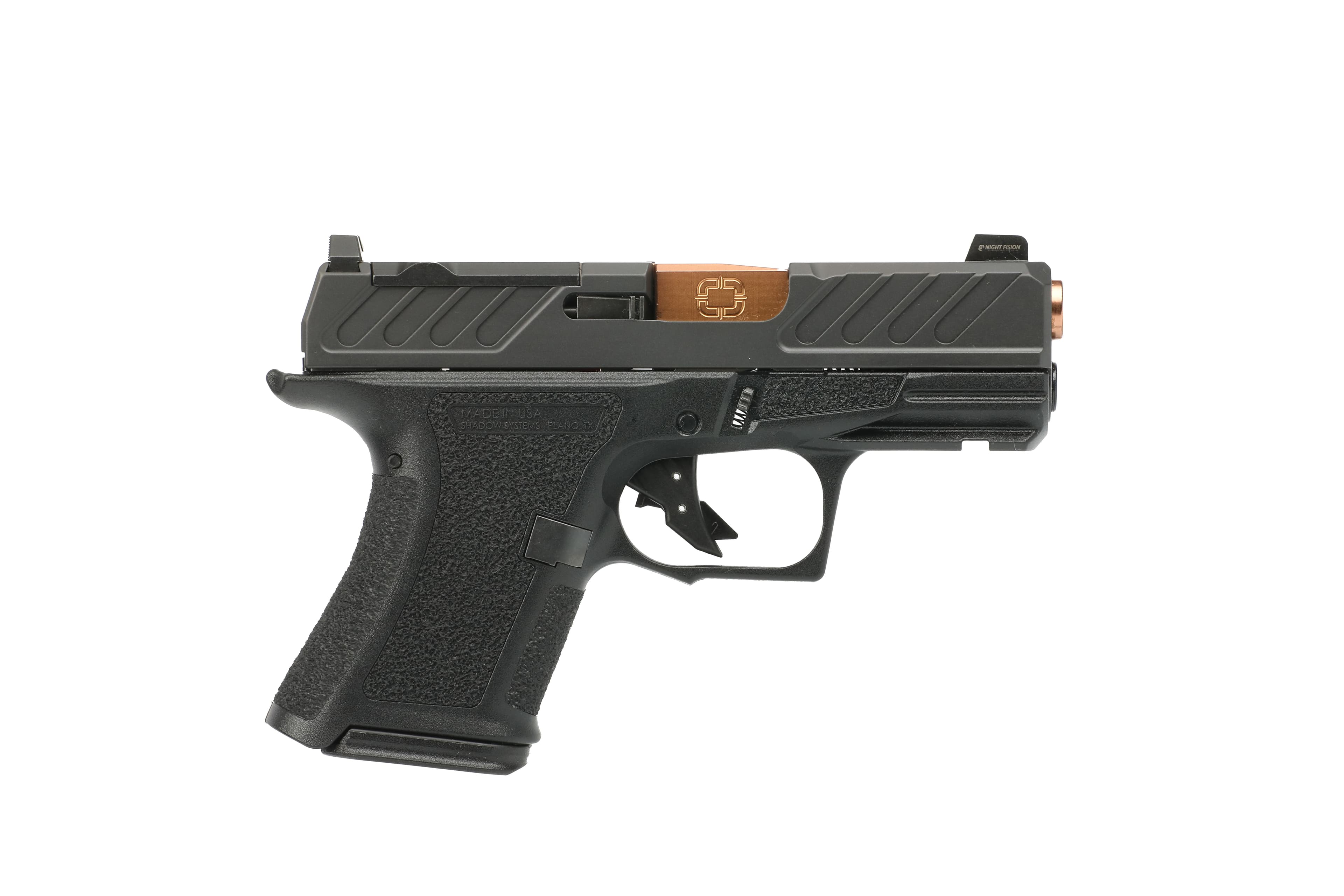 Shadow Systems CR920 Foundation 9mm 3.41 inch 13 Round Bronze Accent Optics Ready