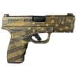 Springfield Armory Hellcat Pro 9mm 3.7" 15rd Distressed Flag Burnt Bronze