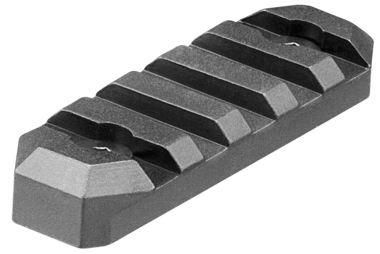 Aim Sports Kmrs1 5 Slot Picatinny Keymod Rail Section 2.50in Aluminum Anodized