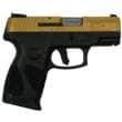 Taurus G2C 9mm Luger 3.2 Inch Barrel 12 Rounds Gold Glitter Finish