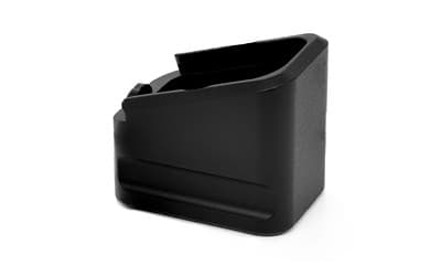 Warne Mag Ext Glock 43 +4 Capacity 9mm Luger MEG43-4BLK