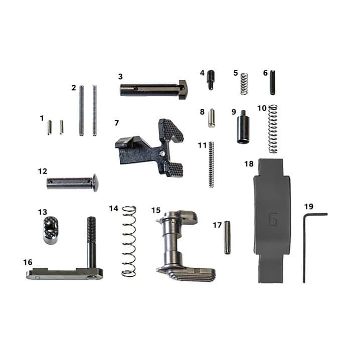 Geissele AR-15 Super Duty Lower Parts Kit