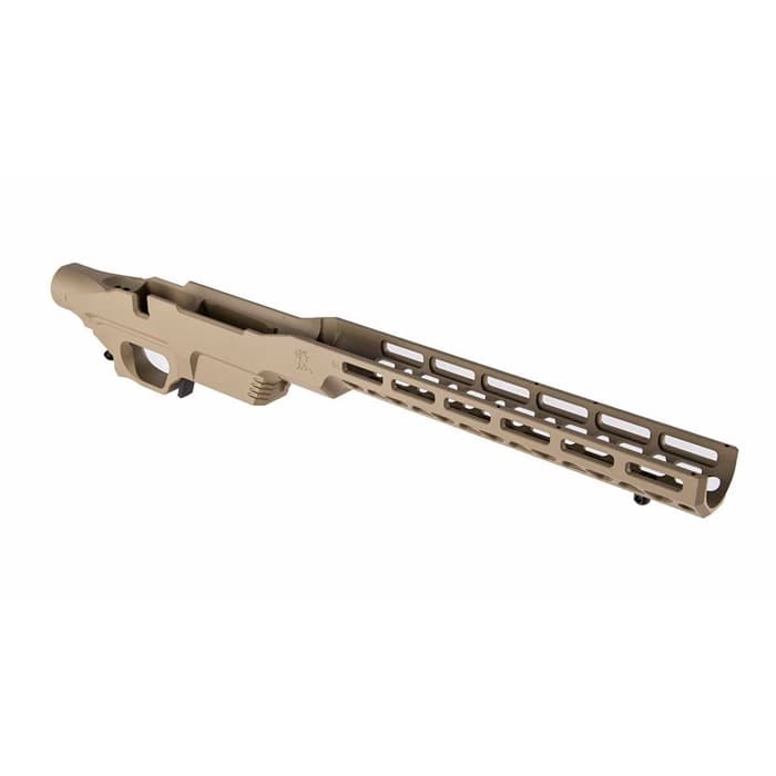 Brownells Remington 700 Long Action Chassis Flat Dark Earth Aluminum