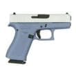 Glock G43X 9mm 3.4in 10rd Crushed Orchid Silver Glitter