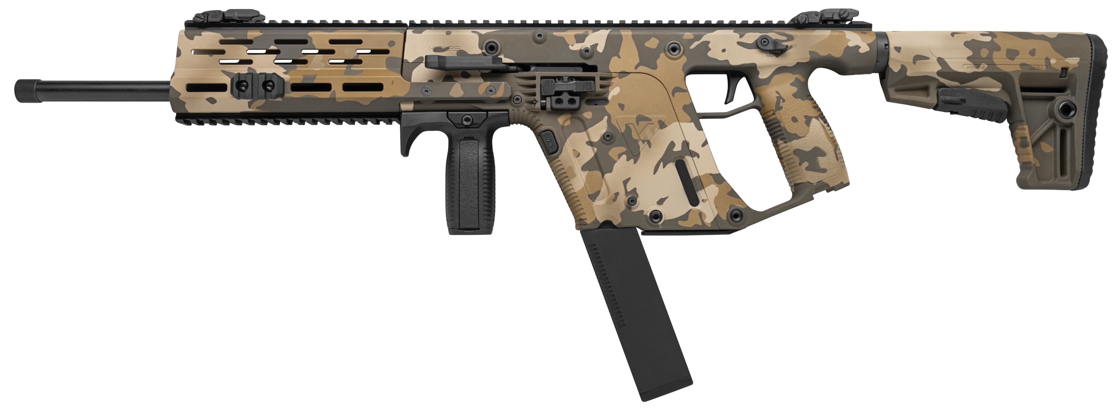 Kriss Vector CRB Enhanced 22 Long Rifle 16 Barrel FDE Multicam Finish