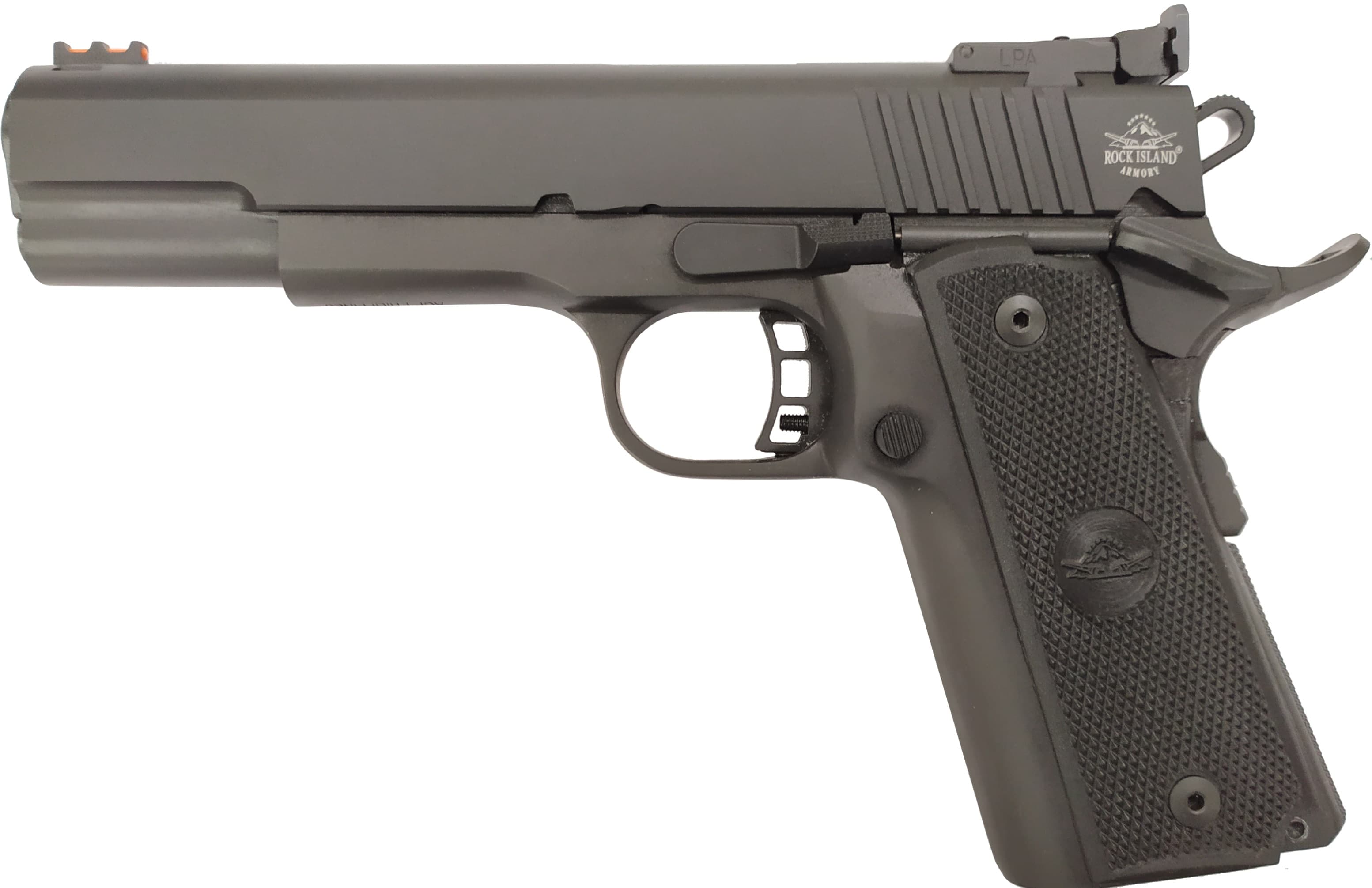Rock Island Armory M1911-A2 22 TCM 5 Inch 10 Rounds Parkerized Finish